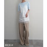 ダブルウエストワイドスラックス Rashik ボトム | BUYSENSE | 詳細画像7 