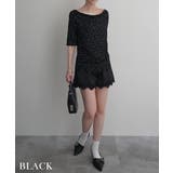 サテンレースショートパンツRashik ボトム 大人カジュアル | BUYSENSE | 詳細画像15