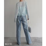 フロントリボンメランジカーディガンRashik カーディガン 大人カジュアル | BUYSENSE | 詳細画像7 