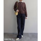 フラワー刺繍カーディガンRashik カーディガン 大人カジュアル | BUYSENSE | 詳細画像8