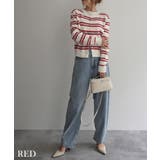 マルチボーダーカーディガン Rashik カーディガン | BUYSENSE | 詳細画像5