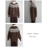 ノルディックニットカーディガンRashik カーディガン 大人カジュアル | BUYSENSE | 詳細画像4 