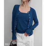 接触冷感スナップボタンカーデ Rashik カーディガン | BUYSENSE | 詳細画像10