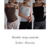 ダブルストラップキャミソール Rashik カットソー | BUYSENSE | 詳細画像2 