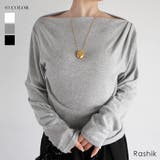 ボートネックトップス Rashik カットソー | BUYSENSE | 詳細画像1 