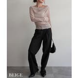 ルーズドレープシアートップスRashik カットソー 大人カジュアル | BUYSENSE | 詳細画像6 