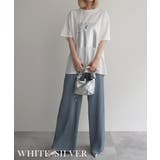 箔プリント冷感TシャツRashik カットソー 大人カジュアル | BUYSENSE | 詳細画像5 