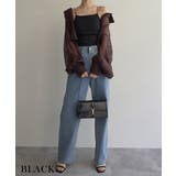 カップ付き配色リブキャミソールRashik カットソー 大人カジュアル | BUYSENSE | 詳細画像13