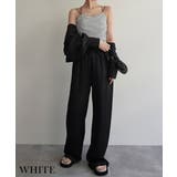 バッククロスボーダーリブキャミソール Rashik カットソー | BUYSENSE | 詳細画像5 