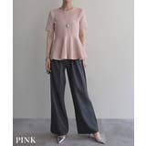 ペプラム半袖プルオーバー Rashik カットソー | BUYSENSE | 詳細画像11 