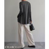 裾フレア長袖トップスRashik カットソー 大人カジュアル | BUYSENSE | 詳細画像11 