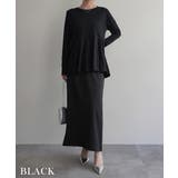 裾フレア長袖トップスRashik カットソー 大人カジュアル | BUYSENSE | 詳細画像15 