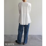 裾フレア長袖トップスRashik カットソー 大人カジュアル | BUYSENSE | 詳細画像6 