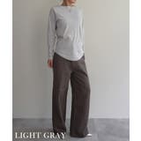 コットンフライスボートネックトップスRashik カットソー 大人カジュアル | BUYSENSE | 詳細画像9 