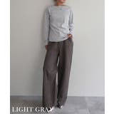 コットンフライスボートネックトップスRashik カットソー 大人カジュアル | BUYSENSE | 詳細画像10 