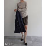 コットンフライスボートネックトップスRashik カットソー 大人カジュアル | BUYSENSE | 詳細画像13 