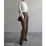 コットンフライスボートネックトップスRashik カットソー 大人カジュアル | BUYSENSE | 詳細画像6 