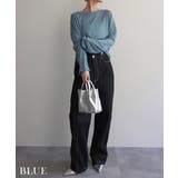 オーバーサイズシアートップスRashik カットソー 大人カジュアル | BUYSENSE | 詳細画像13 