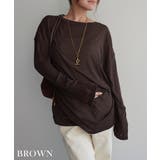 オーバーサイズシアートップスRashik カットソー 大人カジュアル | BUYSENSE | 詳細画像16 