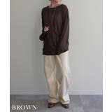 オーバーサイズシアートップスRashik カットソー 大人カジュアル | BUYSENSE | 詳細画像17 