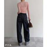 リブシアークルーネックトップス Rashik カットソー | BUYSENSE | 詳細画像9