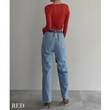 リブシアークルーネックトップス Rashik カットソー | BUYSENSE | 詳細画像15 