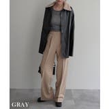 リブシアークルーネックトップス Rashik カットソー | BUYSENSE | 詳細画像16