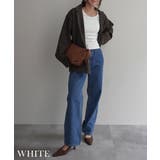 ディープラウンドネックトップスRashik カットソー 大人カジュアル | BUYSENSE | 詳細画像7 