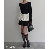 バックオープン裾バルーントップスRashik カットソー 大人カジュアル | BUYSENSE | 詳細画像11