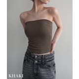 カップ付きチューブトップRashik カットソー 大人カジュアル | BUYSENSE | 詳細画像11