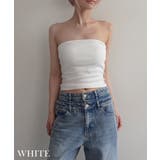 カップ付きチューブトップRashik カットソー 大人カジュアル | BUYSENSE | 詳細画像4