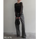 袖シャーリングシアートップスRashik カットソー 大人カジュアル | BUYSENSE | 詳細画像11 