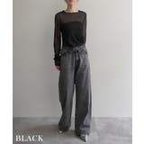 袖シャーリングシアートップスRashik カットソー 大人カジュアル | BUYSENSE | 詳細画像13 