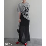 モノトーンフォトプリントTシャツRashik カットソー 大人カジュアル | BUYSENSE | 詳細画像9