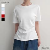 ウエストシェイプＴシャツRashik カットソー 大人カジュアル | BUYSENSE | 詳細画像1 