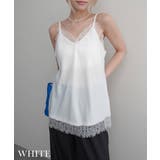 サテンレースキャミソールRashik カットソー 大人カジュアル | BUYSENSE | 詳細画像4 