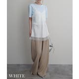 サテンレースキャミソールRashik カットソー 大人カジュアル | BUYSENSE | 詳細画像7 