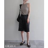 接触冷感カップ付きアメスリタンクRashik カットソー 大人カジュアル | BUYSENSE | 詳細画像11