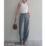 接触冷感カップ付きアメスリタンクRashik カットソー 大人カジュアル | BUYSENSE | 詳細画像5