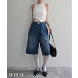 接触冷感カップ付きアメスリタンクRashik カットソー 大人カジュアル | BUYSENSE | 詳細画像7