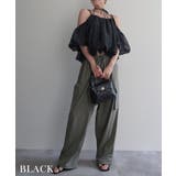 オーガンジーオフショルプルオーバーRashik カットソー 大人カジュアル | BUYSENSE | 詳細画像10 