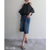 オーガンジーオフショルプルオーバーRashik カットソー 大人カジュアル | BUYSENSE | 詳細画像14 