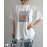 フラワーフォトプリントTシャツRashik カットソー 大人カジュアル | BUYSENSE | 詳細画像3