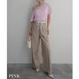 フリルネックワンショルTシャツRashik カットソー 大人カジュアル | BUYSENSE | 詳細画像12