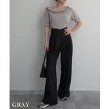 フリルネックワンショルTシャツRashik カットソー 大人カジュアル | BUYSENSE | 詳細画像17