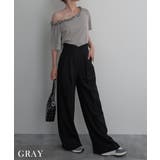 フリルネックワンショルTシャツRashik カットソー 大人カジュアル | BUYSENSE | 詳細画像18