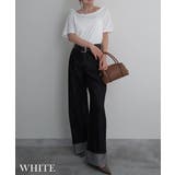 フリルネックワンショルTシャツRashik カットソー 大人カジュアル | BUYSENSE | 詳細画像6