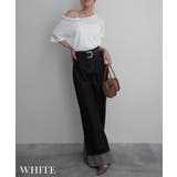 フリルネックワンショルTシャツRashik カットソー 大人カジュアル | BUYSENSE | 詳細画像7