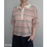 シアーボーダーポロニットRashik カットソー 大人カジュアル | BUYSENSE | 詳細画像8
