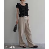2wayパフスリーブホイップブラウスRashik カットソー 大人カジュアル | BUYSENSE | 詳細画像21